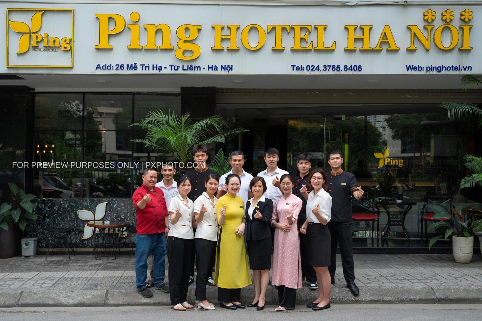 Hanoi Ping Luxury Hotel Exterior photo